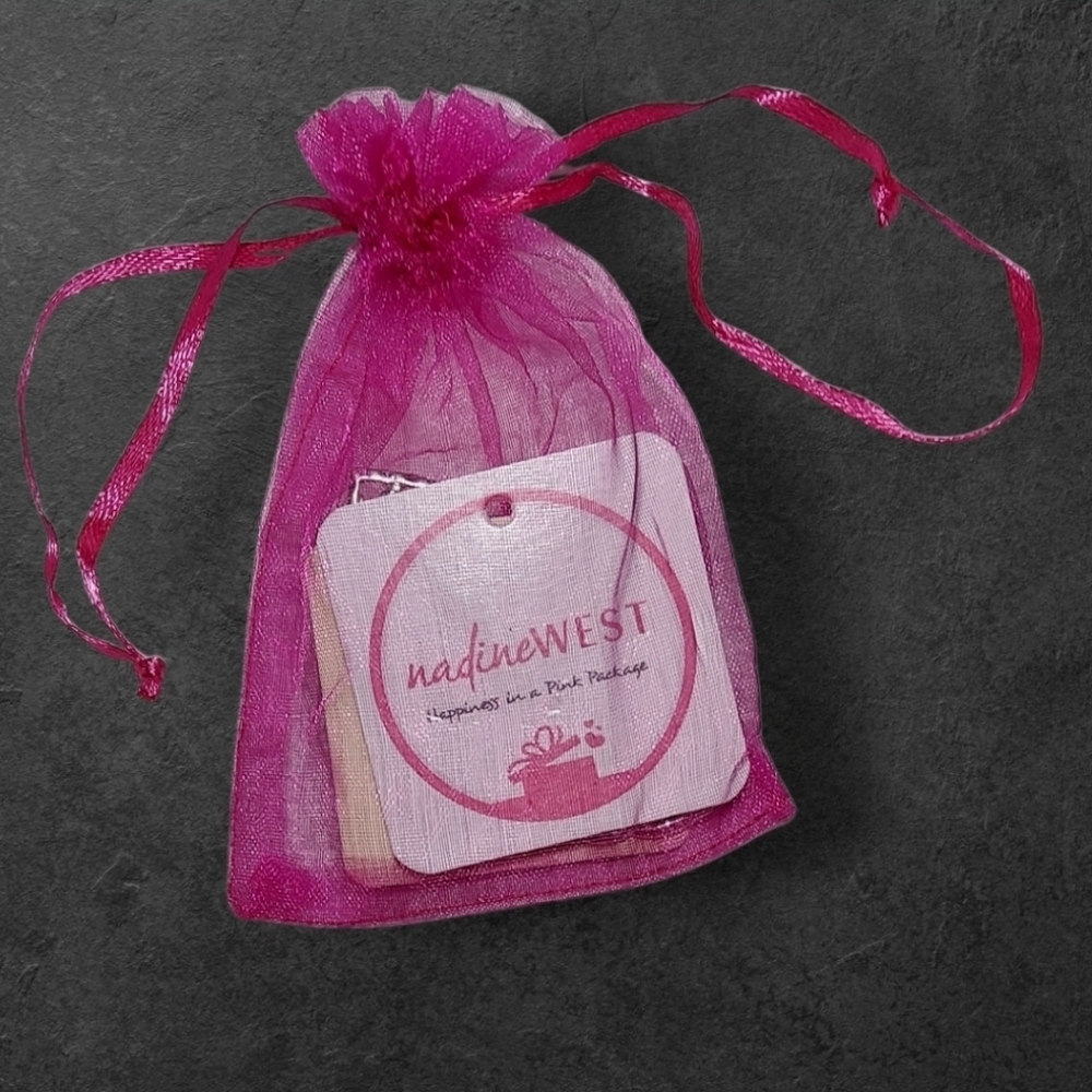 NWT NADINE WEST Wide Silver Cutout Cuff Bracelet ~2 1/2" - Picture 3 of 3